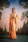 Soloni Flower Silk By Rajpath Linen Silk Saree Best Wholesale Shop In Surat